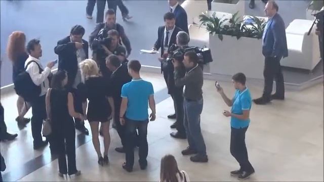 Памела Андерсон на ВЭФ-2015