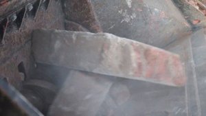 Переработка утилизация строительных отходов дробление кирпича ковш дробилка Simex CB1200