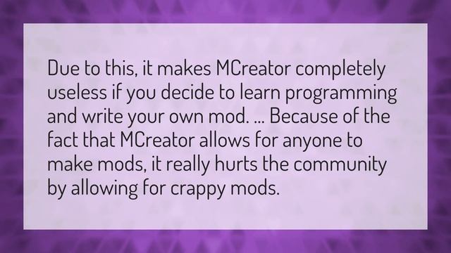 Why is MCreator bad? смотреть онлайн