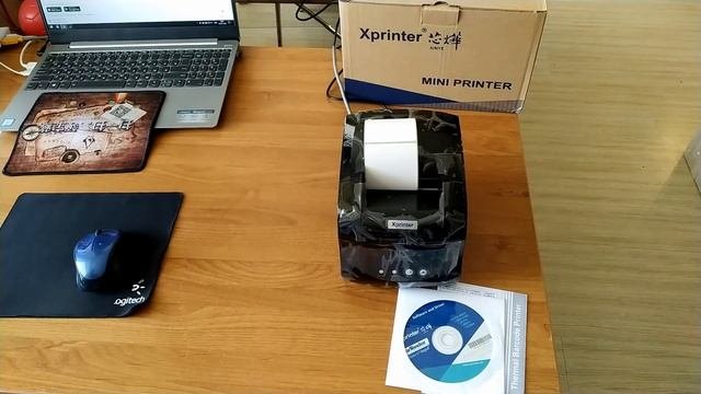 Xprinter XP-365B, XP-420B и т.д. Начальная настройка принтера этикеток.