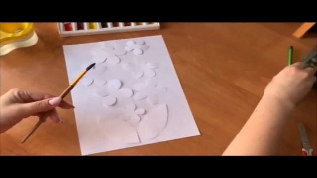 Мастер-класс по рисованию "Весенние цветы" смотреть онлайн