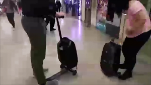 Чемодан Самокат.