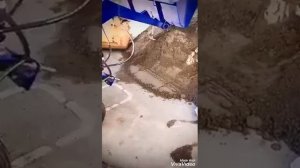 Мини-трактор Скаут Т-18 работа куном 250 кг