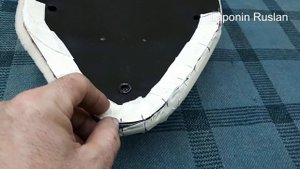 Обтяжка самодельного сидения МОТОЦИКЛА. Homemade MOTORCYCLE seat cover.