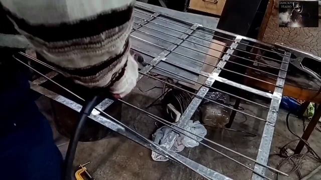 Сетка для камней в баню, своими руками. смотреть онлайн