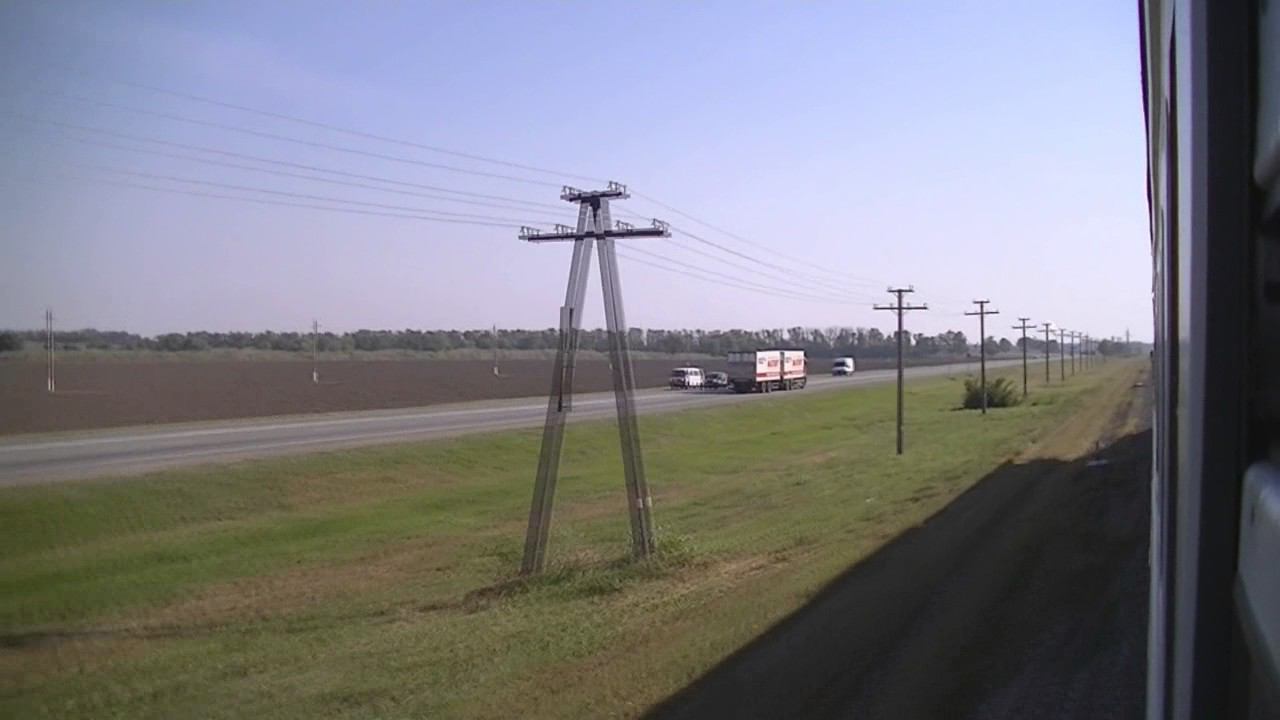 Музыка перегонов из окна ЭД9МК-0165 смотреть онлайн