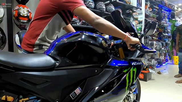 Yamaha R15M Monster Edition Modification | R15 M V4 Modified Accessories | Price | Exhaust Sound