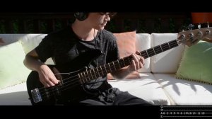 Tame Impala - Let It Happen Bass Cover with (+TABS)