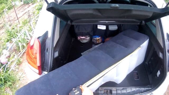 Малый автомобильный надувной матрас с алиекспресса. смотреть онлайн