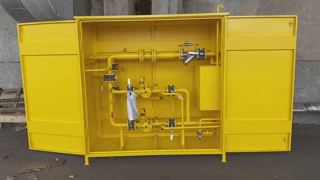 ГРПШ-07-2У1-СГ Газорегуляторный пункт шкафной с катушкой под измерительный комплекс смотреть онлайн