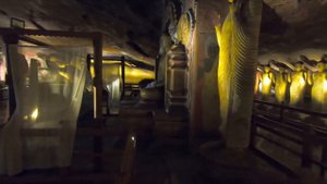Золотой пещерный храм Дамбулла, Шри Ланка