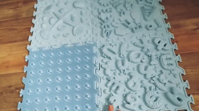 Массажный коврик пазл для всей семьи от фирмы ОРТОША. Честный отзыв