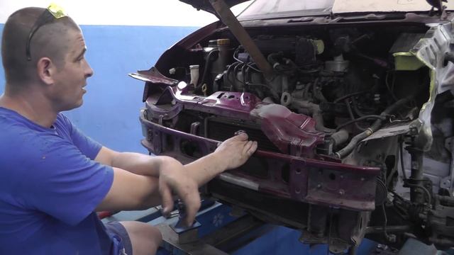 Daewoo Matiz. Наборка морды. ДЕНЬ ШЕСТОЙ. смотреть онлайн