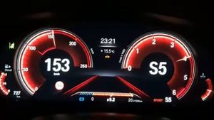 BMW G31 540d xdrive stage1 100 - 200 kmh