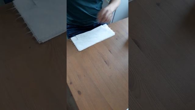Медицинская многослойная маска без шитья!