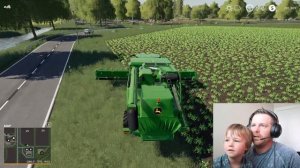 Farming Simulator 19 | Part 2 King of sunflowers and we get stuck | Tractor game