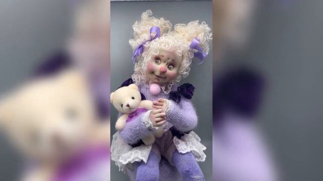Кукла ручной работы : «Мила».