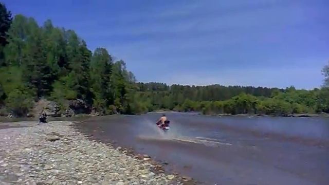 По речке Racer Ranger 200 Yamaha ybr 125 смотреть онлайн