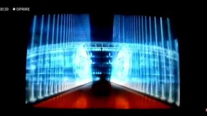Uefa super cup intro in slow motion