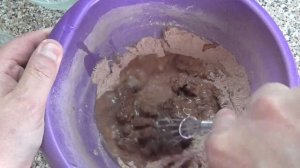 Как быстро приготовить шоколадный постный пирог  Lean chocolate cake