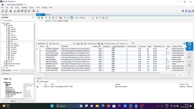 How To Search Table Data In MySQL Workbench