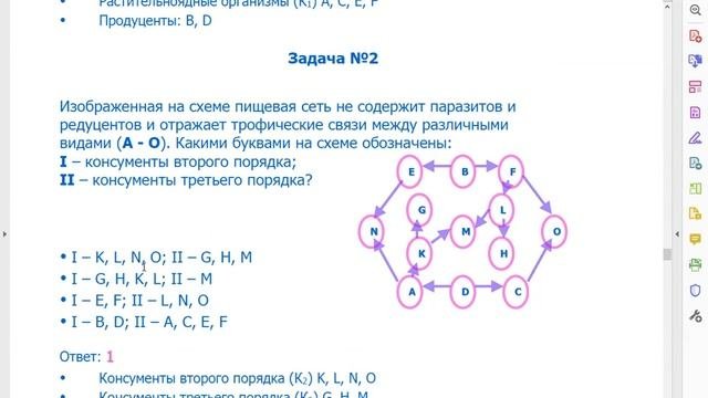 Решение экологических задач. Практикум по экологии часть 1.