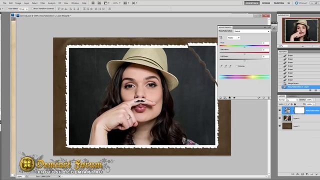 Фото в винтажном стиле — Уроки Photoshop смотреть онлайн