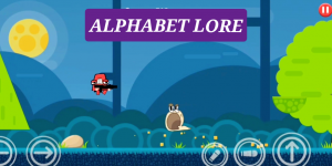 Буква А сражается с другими буквами. Алфавит лоре. Alphabet Lore