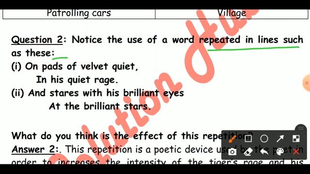 Class 10th : A Tiger in the Zoo (Poem-3) (Question-Answer) (English - First Flight{Poetry} ) смотреть онлайн