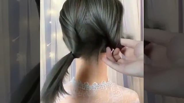 Элегантная прическа для вечеринки