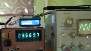 Управление синтезатором частоты на AD9850 для приемника/трансивера