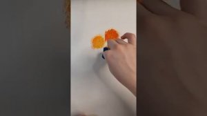 27. Творчество. Как нарисовать цветочки.