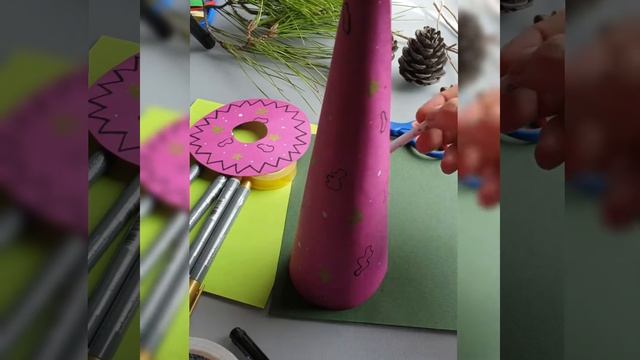 Поделка на Хэллоуин - Ведьмочка. Из цветной бумаги. Идея для вашего творчества. Забавная милашка смотреть онлайн