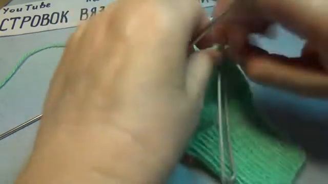 #637 ВАРЕЖКИ СПИЦАМИ С КОСОЙ . МАСТЕР КЛАСС. смотреть онлайн