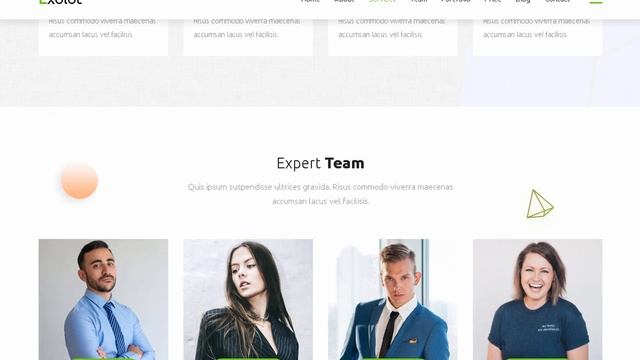 Exolot - Multipurpose Landing Page Template | Themeforest Templates смотреть онлайн
