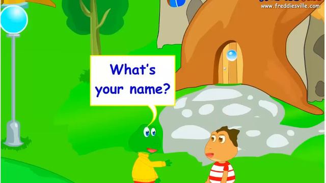 What's your name, Self-introduction Lesson, English for Children