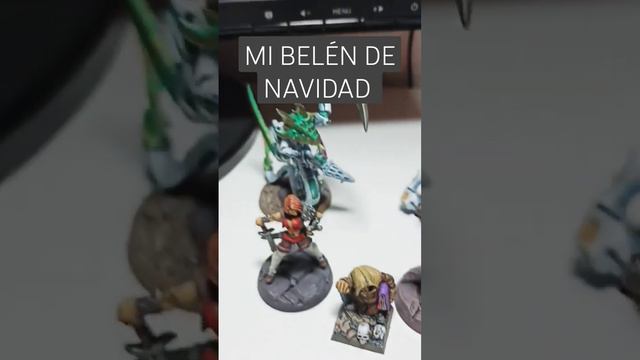 mi Belén de Navidad. #Navidad #miniature #painting #warhammer