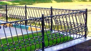 Хорошие кованые перила для террасы ограждение из металла ковка в Днепре