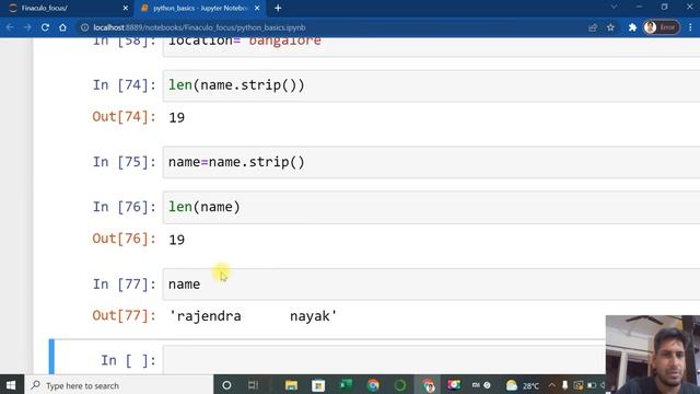 Business Analytics with python for MBA students |  Python Strings