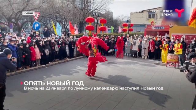 В ночь на 22 января по лунному календарю наступил Новый год смотреть онлайн