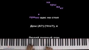 @TopM  - Снежинки ● караоке | PIANO_KARAOKE ● ᴴᴰ + НОТЫ & MIDI