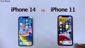 iPhone 14 vs iPhone 11 - SPEED TEST