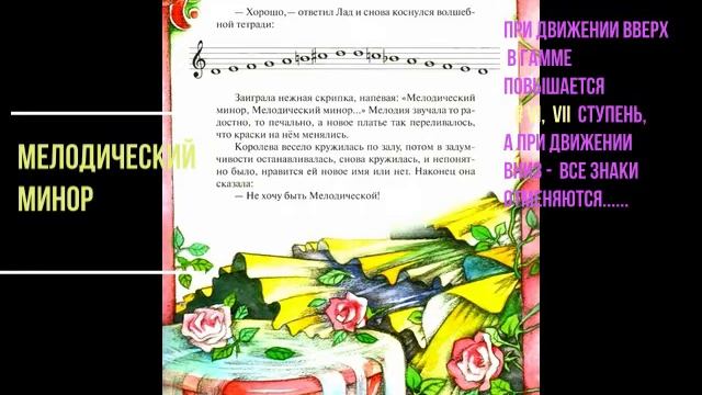 Сольфеджио. Гаммы. Виды гамм. Учебно-познавательная сказка.