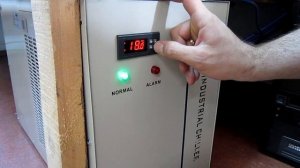 Настройка чилера CW5200.