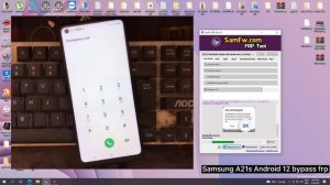 Samsung Galaxy A21s Bypass FRP Android 12 One Click, Free Tools SM-A217F/DS