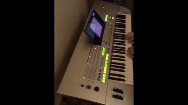 Yamaha TYROS - Accordions Bank Demo - Modern Harp смотреть онлайн