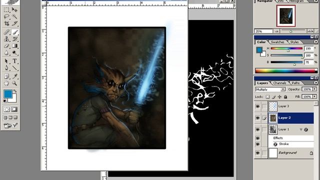 Tips y trucos Photoshop - Crear imagenes para comics. 3/5 смотреть онлайн