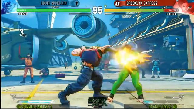 Summer Jam X SRM|Brooklyn Express (Laura) vs Liquid|NuckleDu (Nash) смотреть онлайн