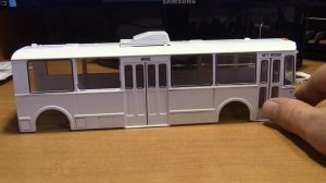 Конверсия модели троллейбуса ЗиУ 683 SSM