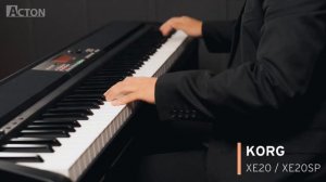 KORG XE20 XE20SP DIGITAL ENSEMBLE PIANO STYLE DEMO Pt.2